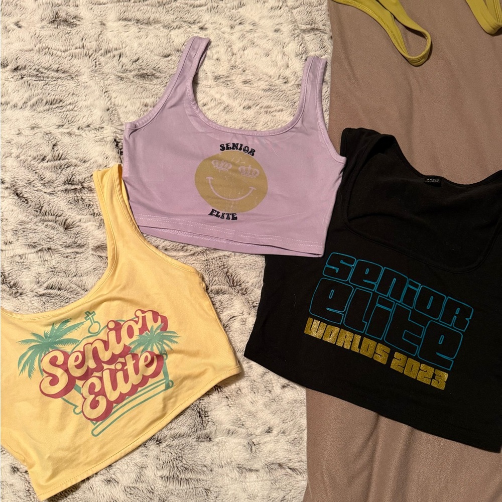 Senior elite worlds tank tops 2023